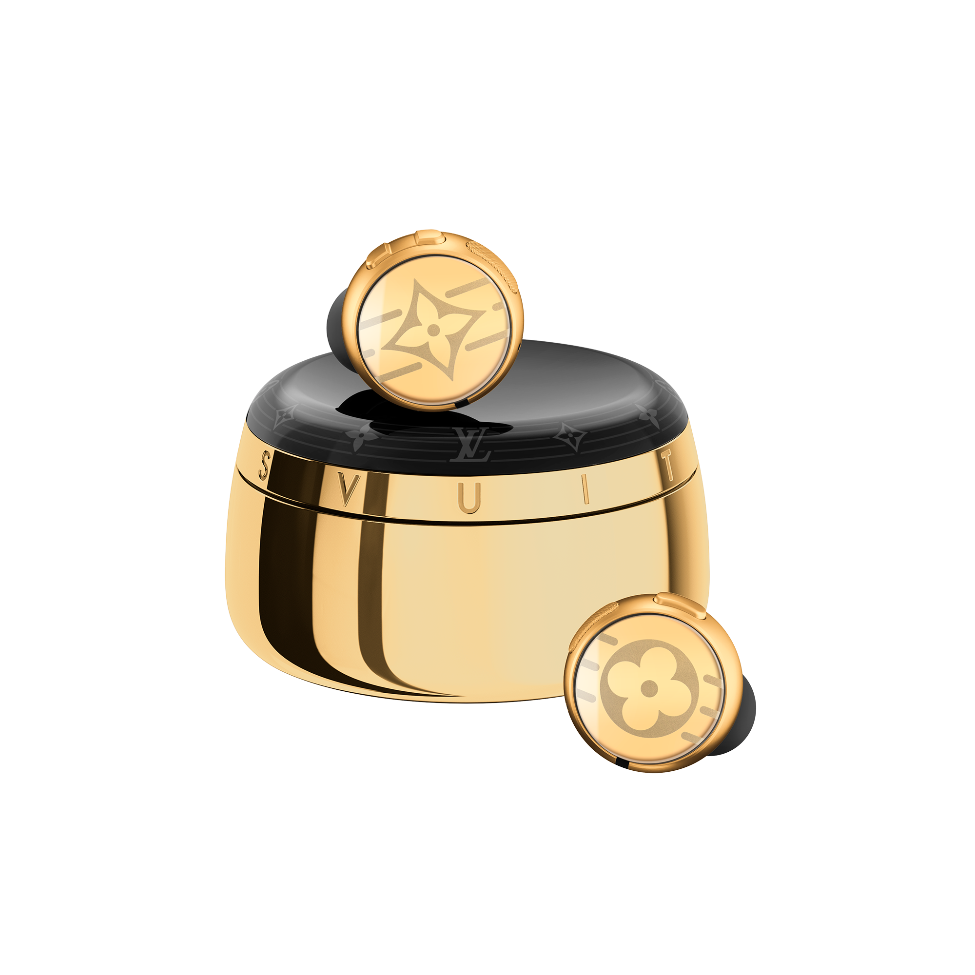 Louis Vuitton Horizon Light Up Earphones - Golden - High-Tech